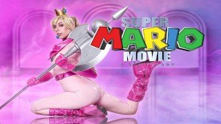 Squirting Blonde Babe Princess Peach Makes Super Mario Grow Very Big And Fast