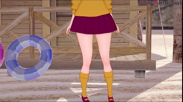 Velma blowjob on the beach | 1 | Scooby doo | Full & POV Movie on Sheer & PTRN: Fantasyking3