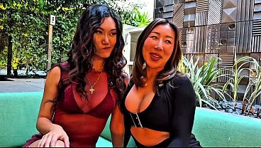 Extreme fuck to the hottest Asian assholes in a hot threesome